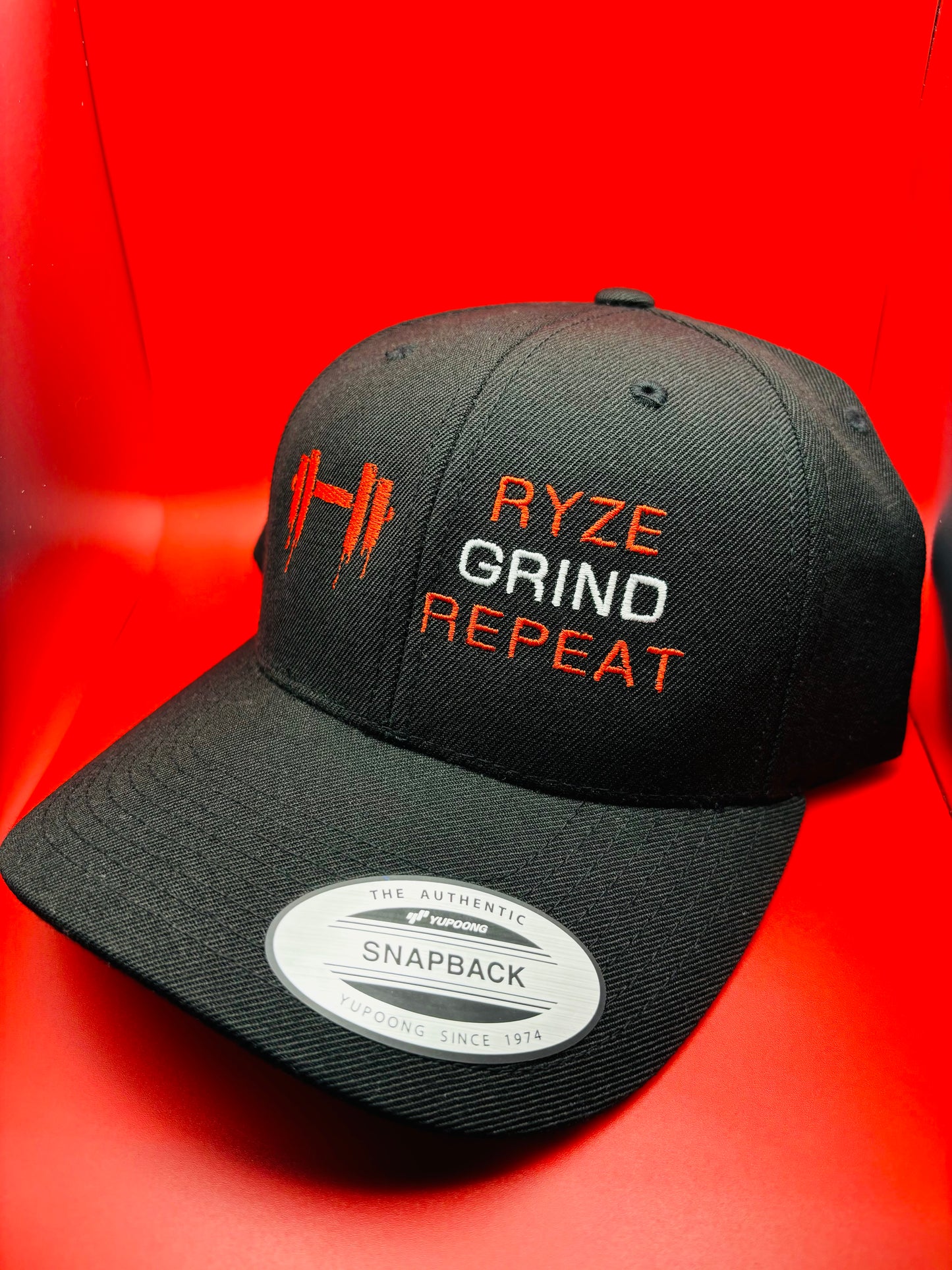 ‘Ryze Grind Repeat’ Embroidered SnapBack Hat - Ryze North 