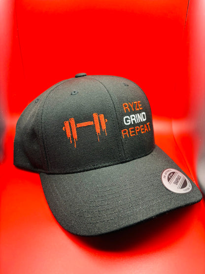 ‘Ryze Grind Repeat’ Embroidered SnapBack Hat - Ryze North 