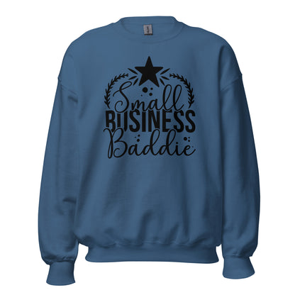 Small Business Baddie Crewneck Sweatshirt - Ryze North 