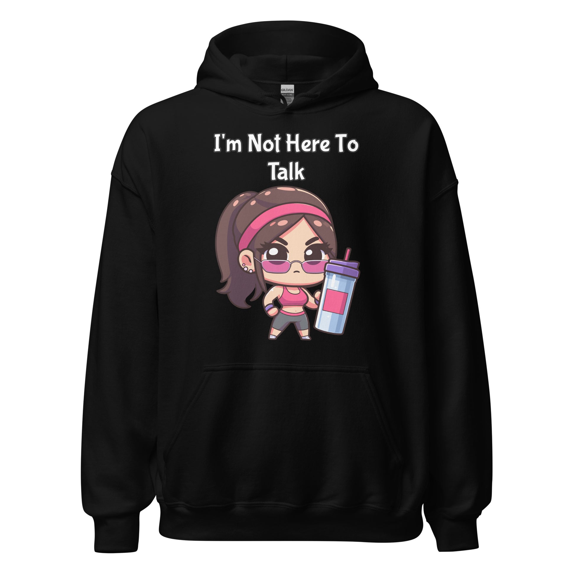 I'm Not Here To Talk Women's Hoodie - Ryze North 