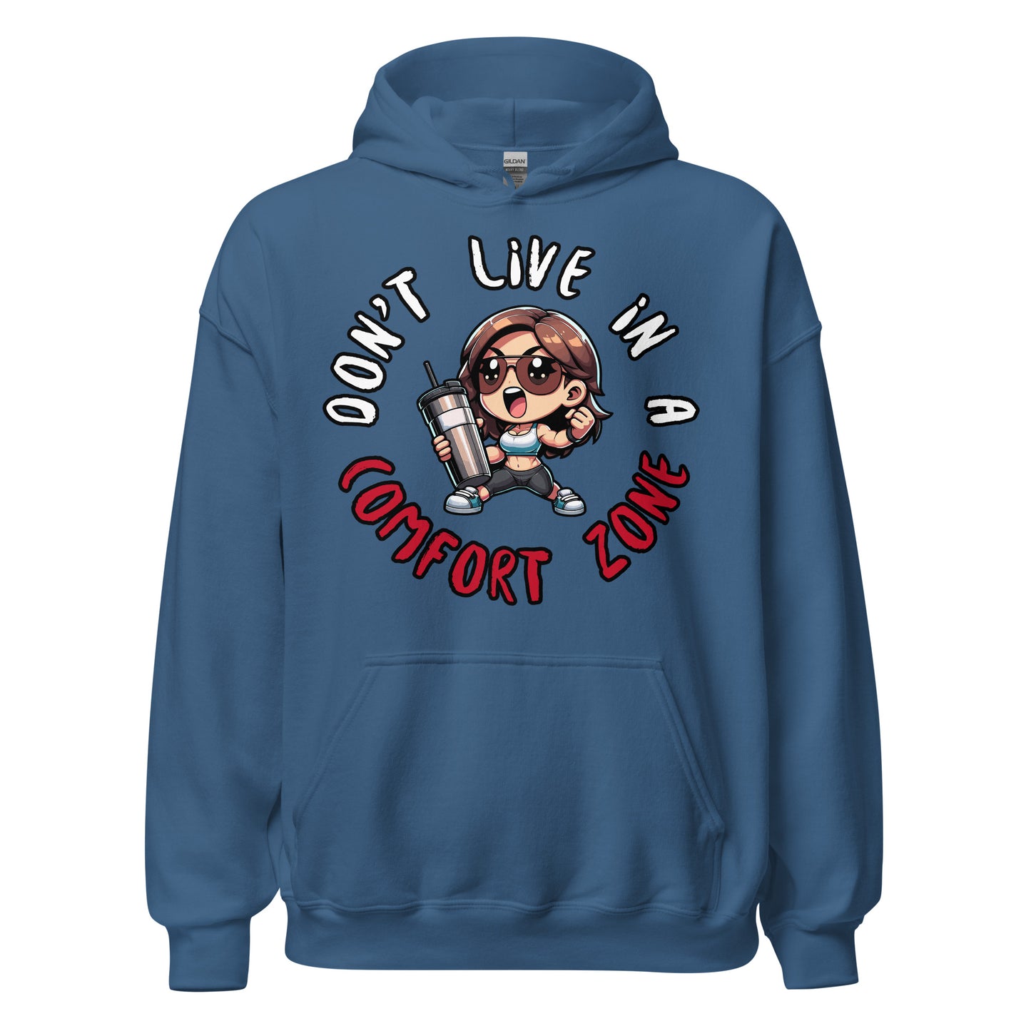 Don't Live In A Comfort Zone Women's Hoodie - Ryze North 