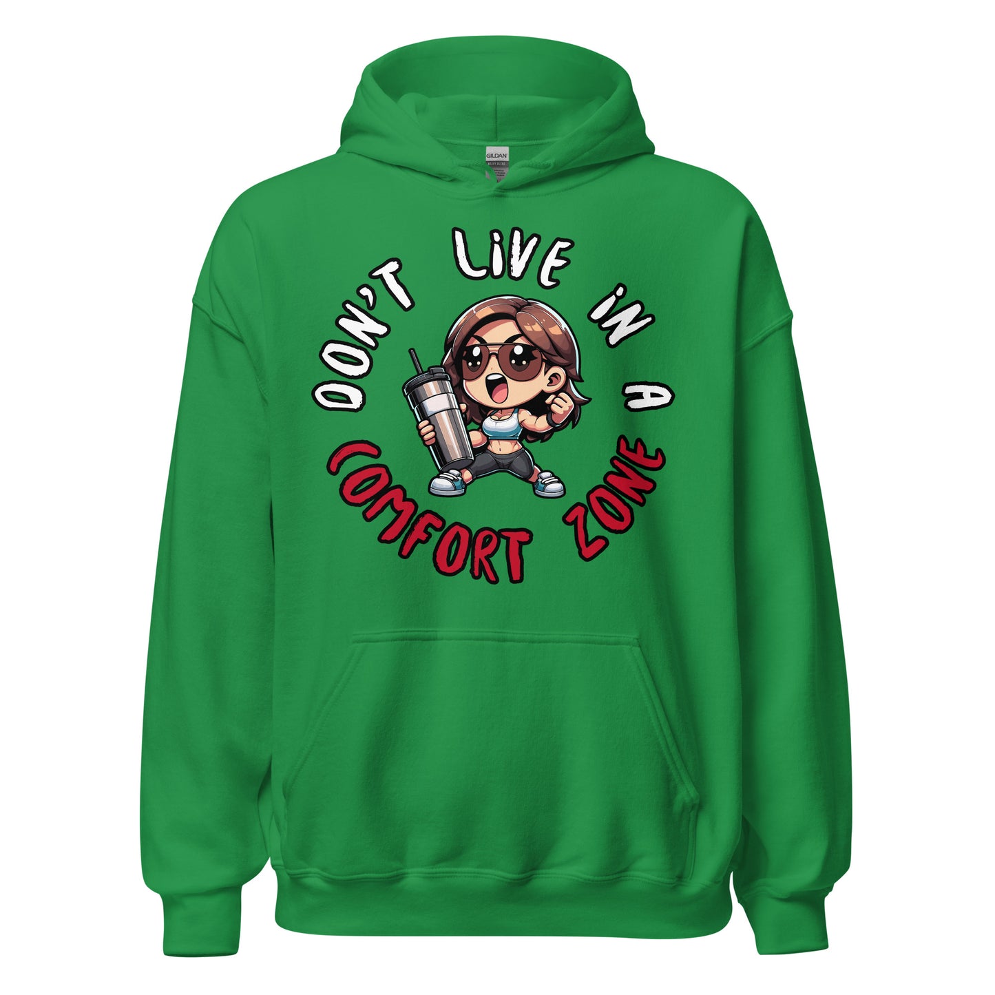 Don't Live In A Comfort Zone Women's Hoodie - Ryze North 