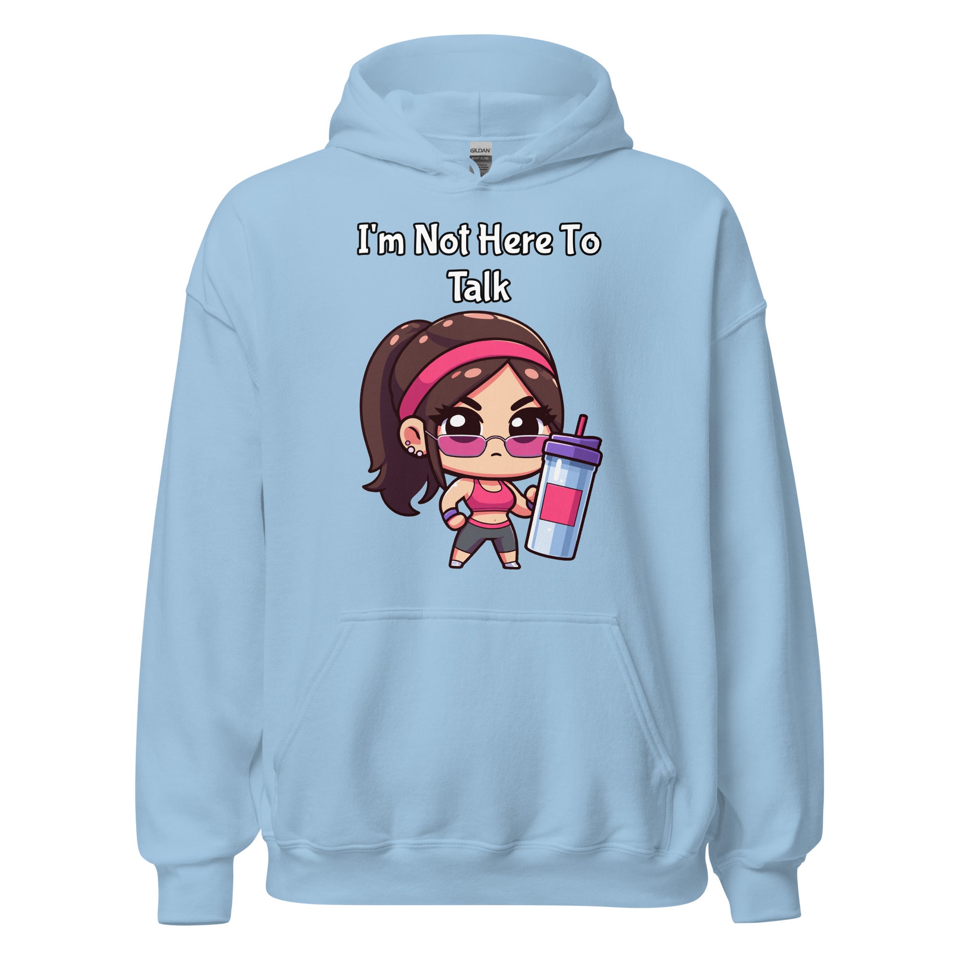 I'm Not Here To Talk Women's Hoodie - Ryze North 