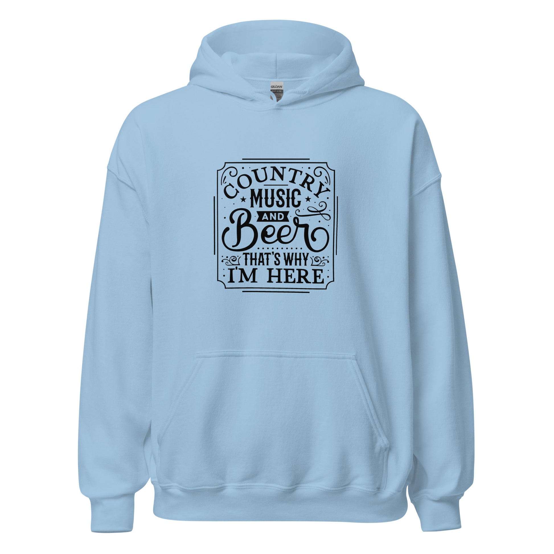 Country Music & Beer Hoodie - Ryze North 