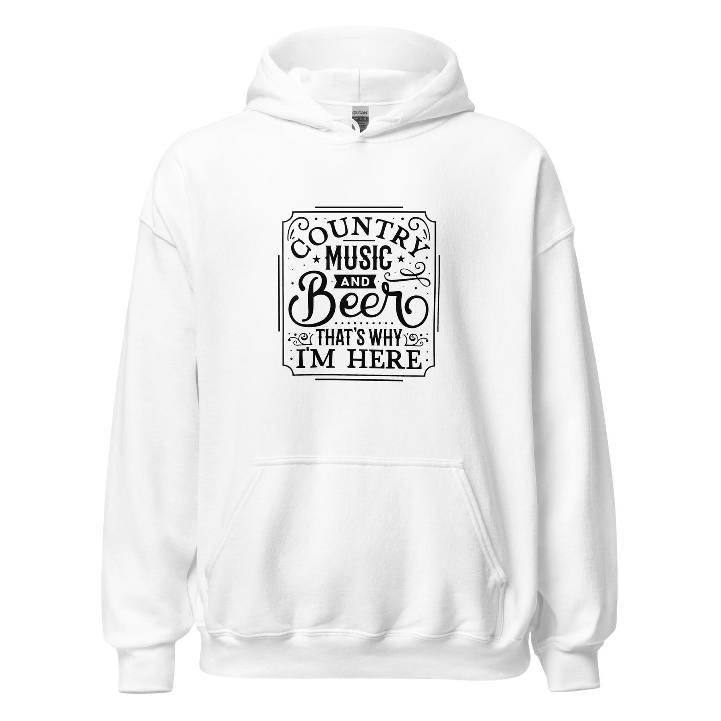 Country Music & Beer Hoodie - Ryze North 