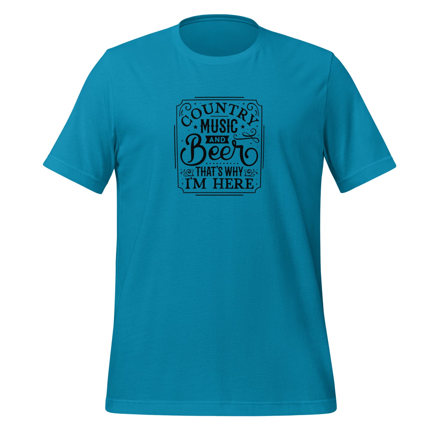 Country Music & Beer Premium Tee - Ryze North 