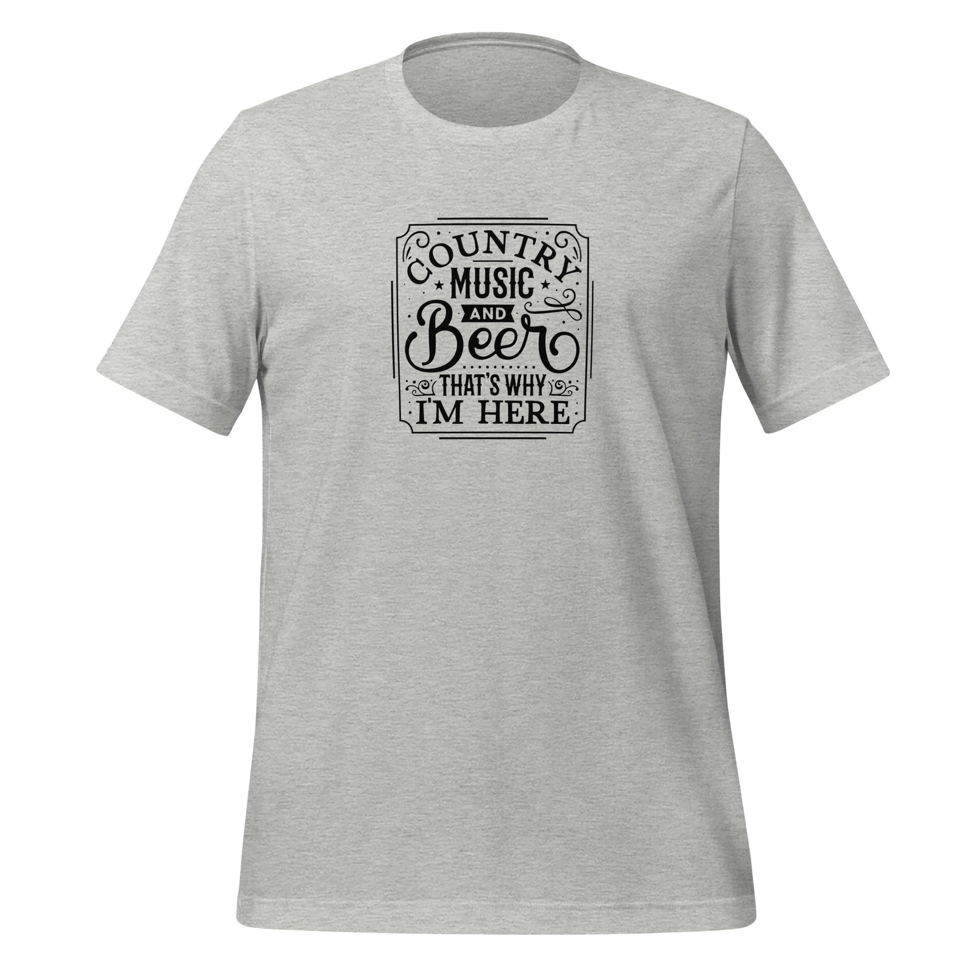 Country Music & Beer Premium Tee - Ryze North 