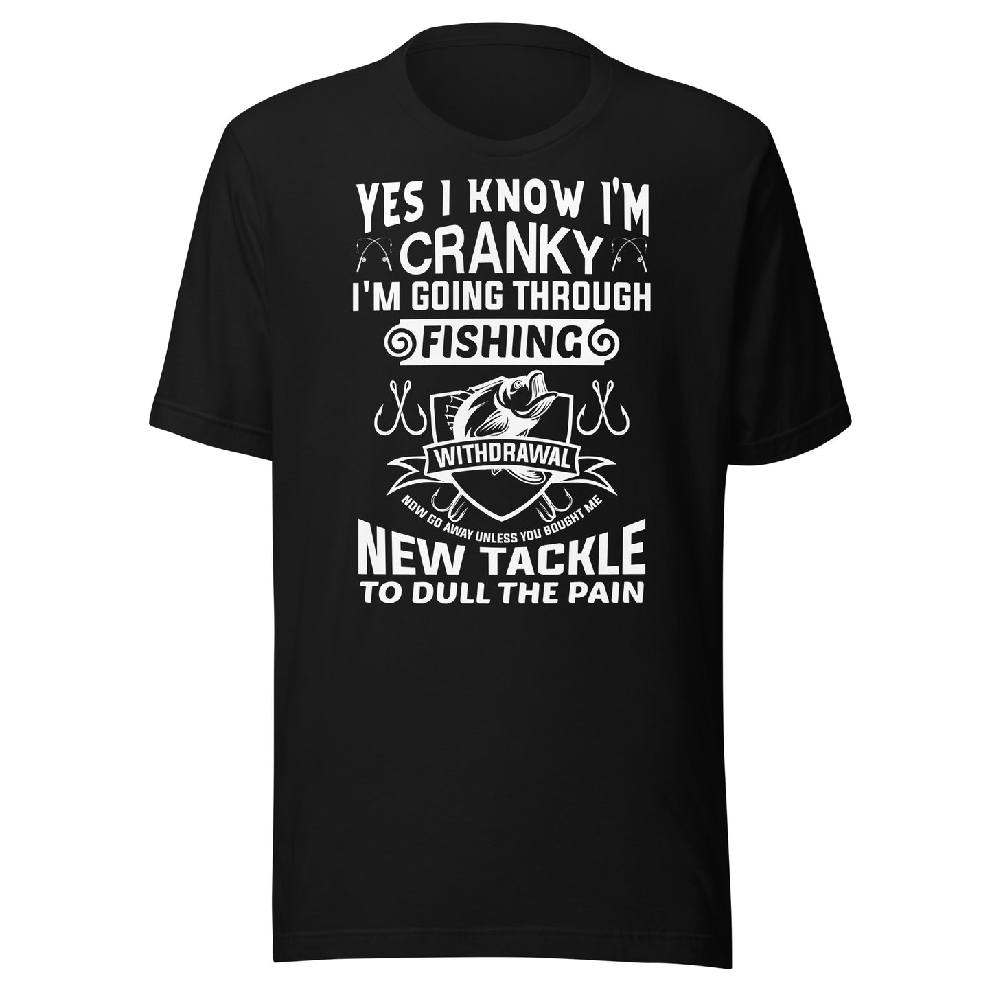 Cranky Fishing Withdrawal Premium Tee