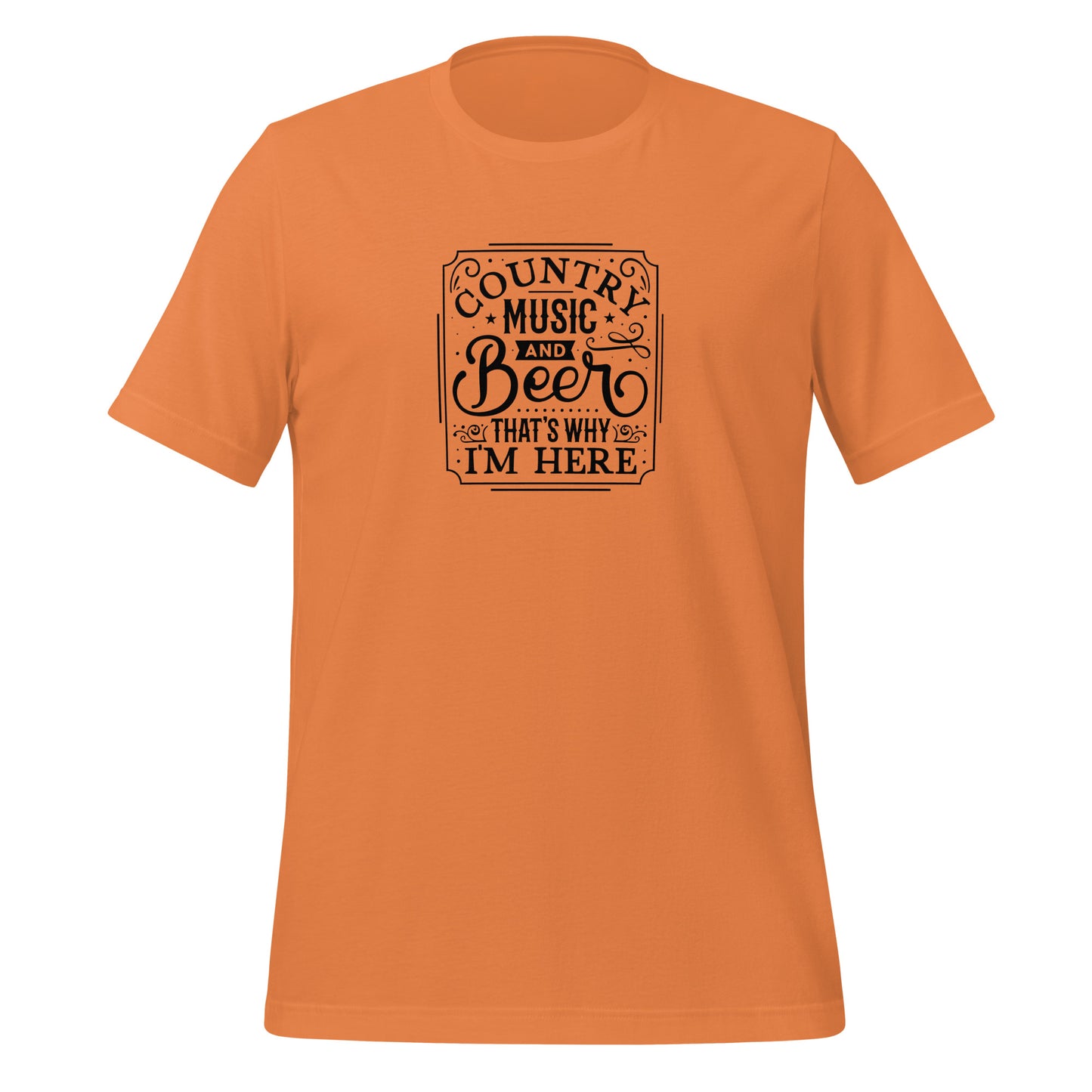 Country Music & Beer Premium Tee - Ryze North 