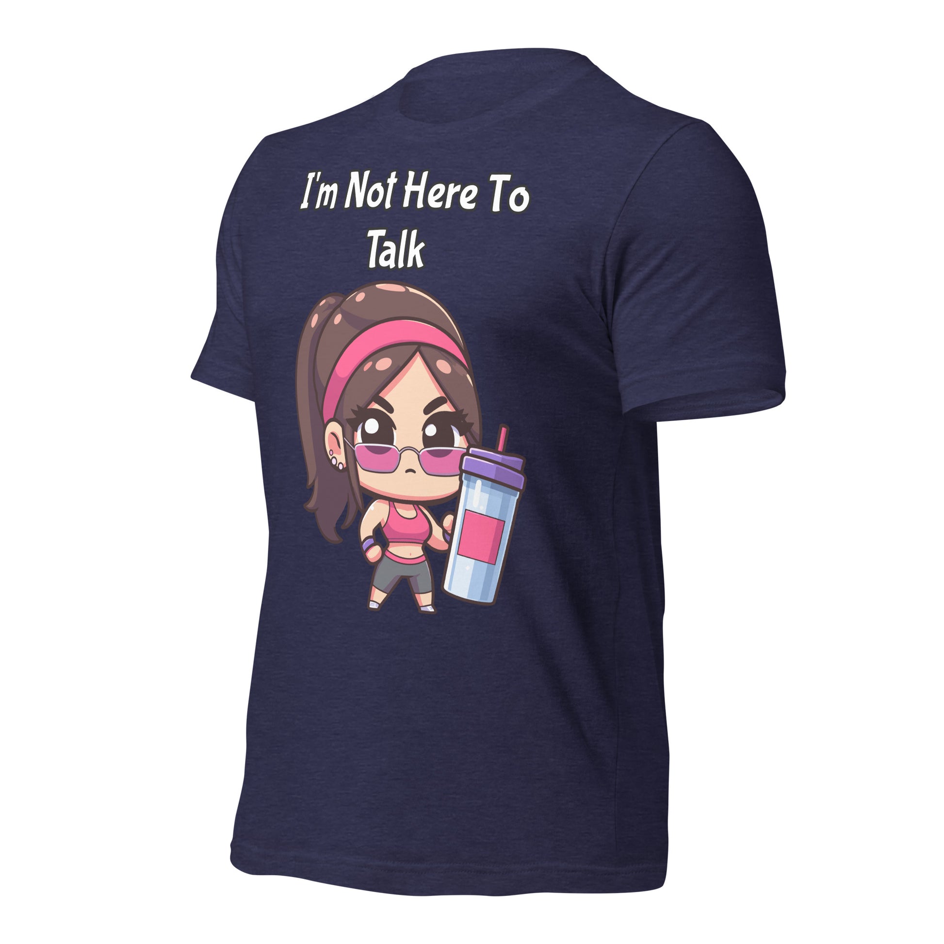 I'm Not Here To Talk Women's Premium Tee - Ryze North 