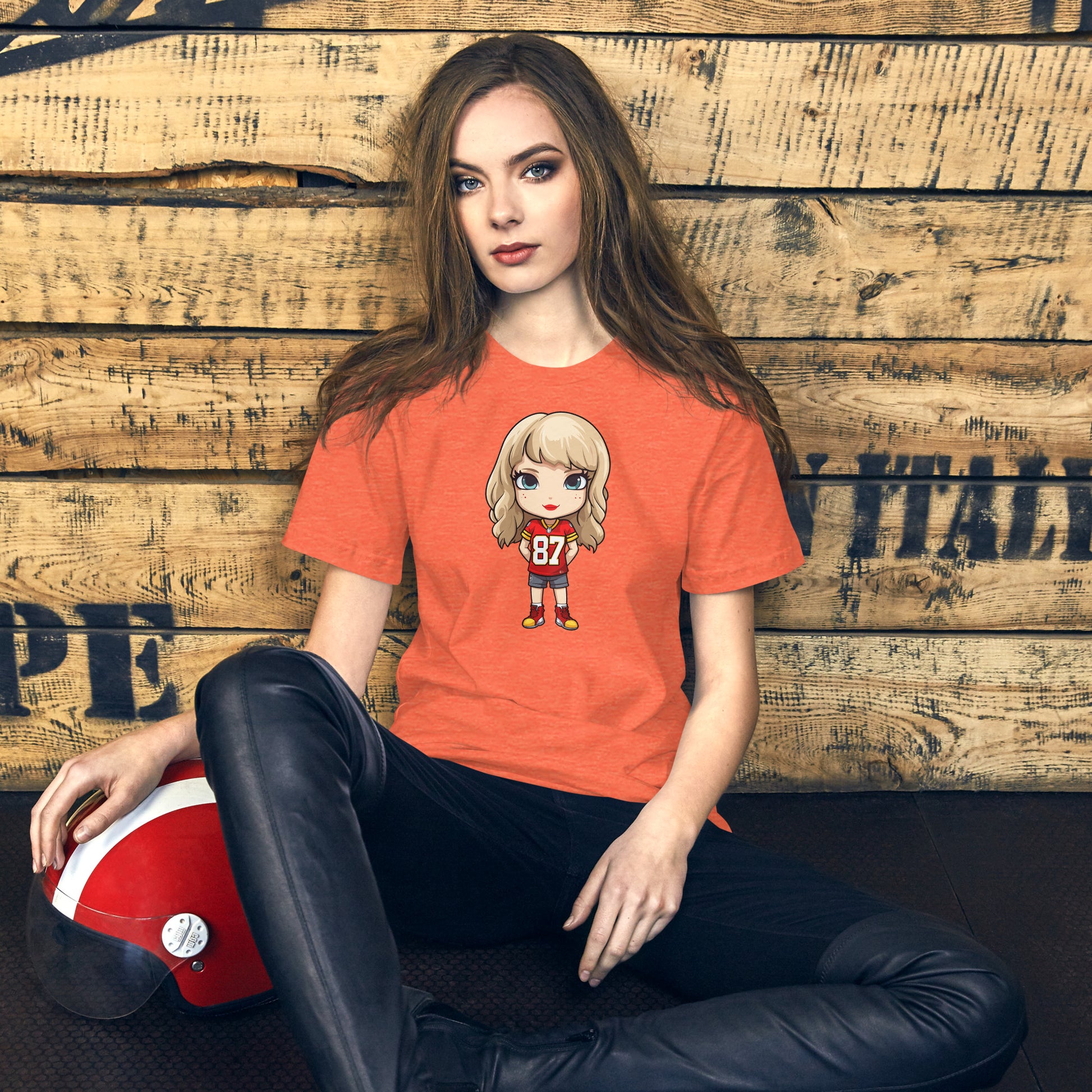 Women's Swiftie Football Tribute Premium Tee - Ryze North 