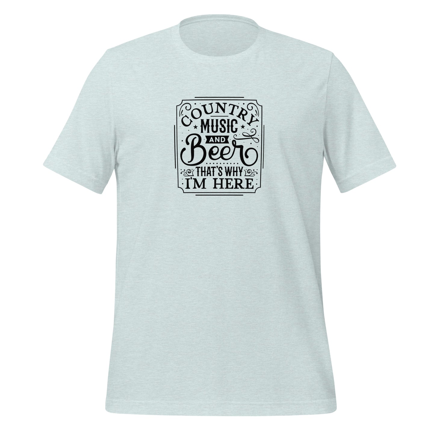 Country Music & Beer Premium Tee - Ryze North 