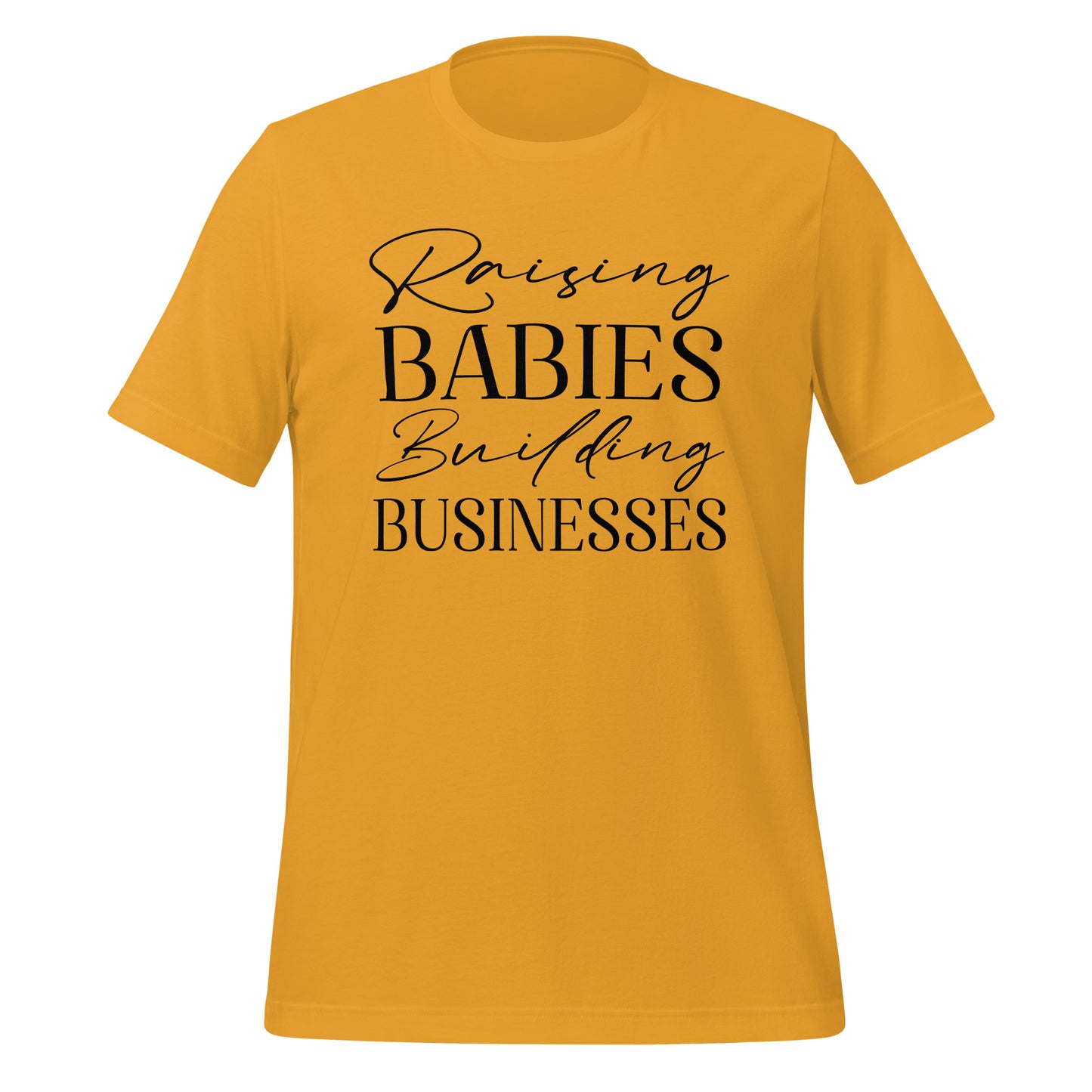 Raising Babies Building Businesses Premium Tee - Ryze North 