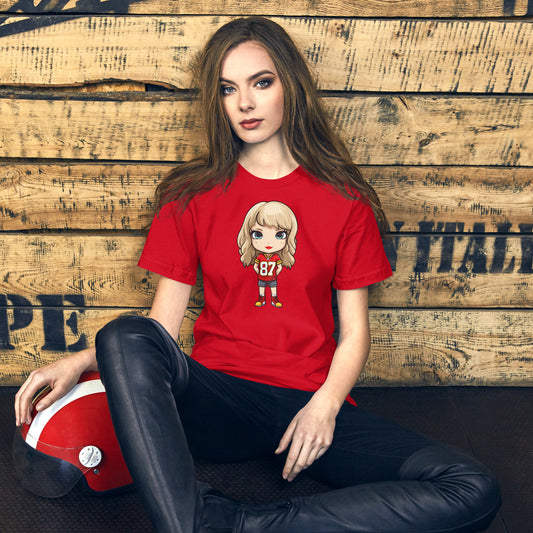 Women's Swiftie Football Tribute Premium Tee - Ryze North 