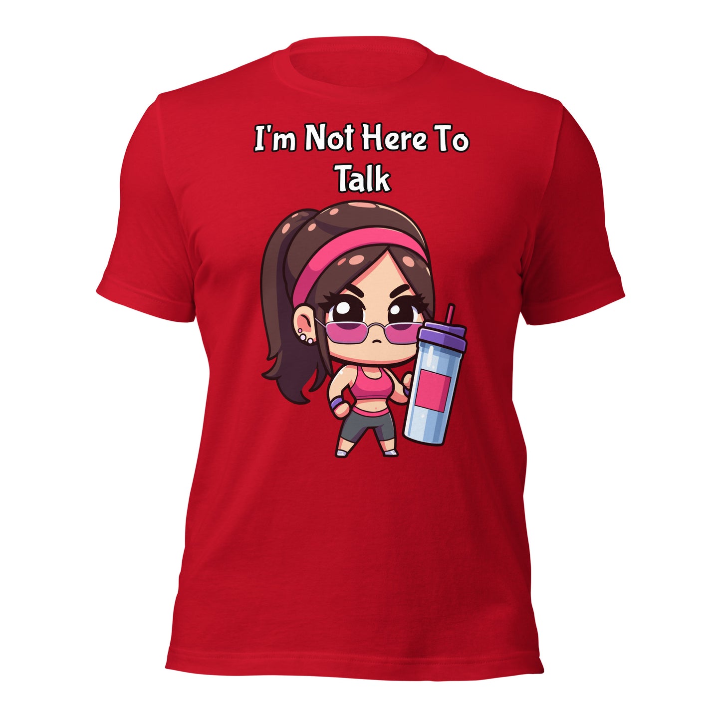 I'm Not Here To Talk Women's Premium Tee - Ryze North 