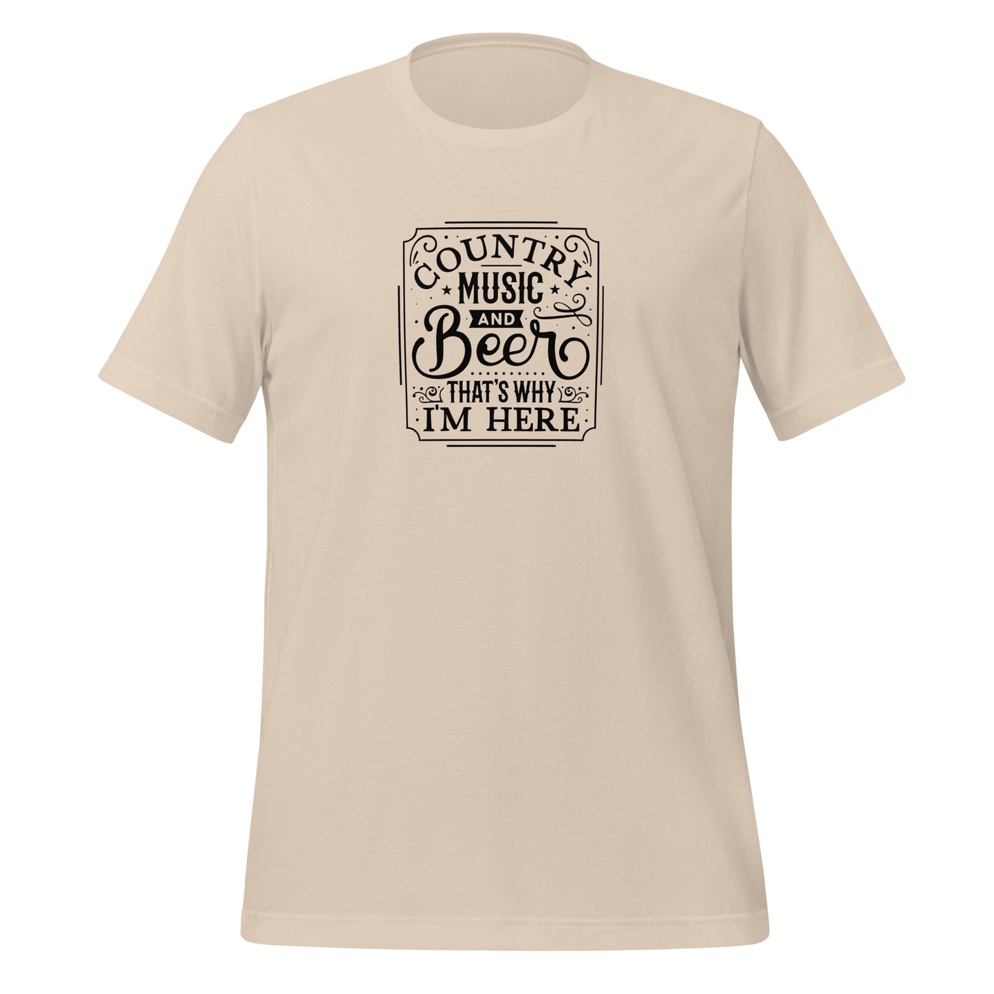 Country Music & Beer Premium Tee - Ryze North 