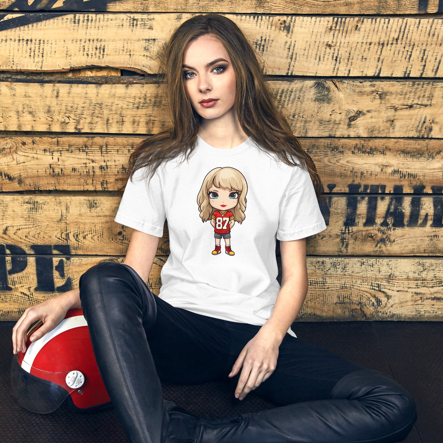 Women's Swiftie Football Tribute Premium Tee - Ryze North 