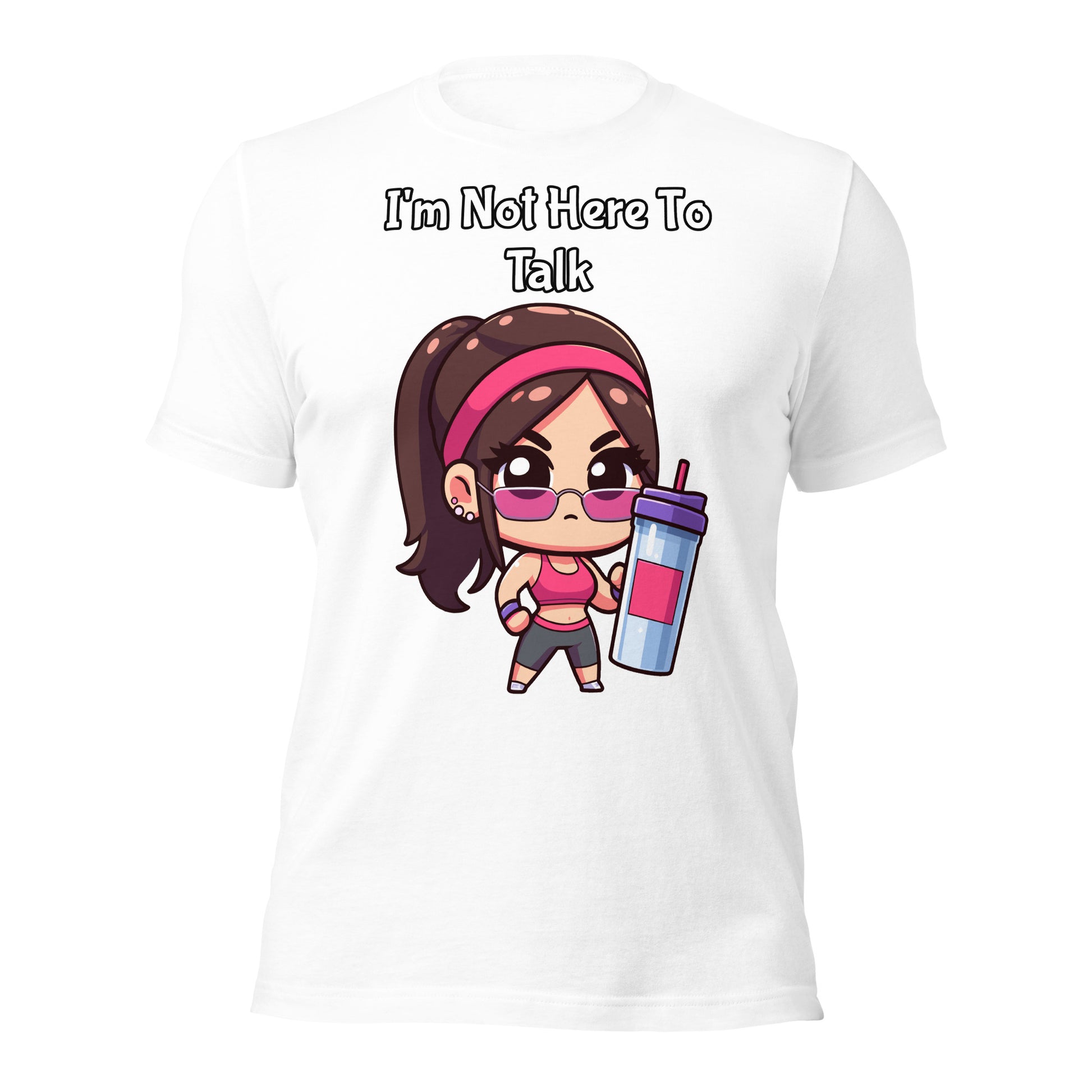 I'm Not Here To Talk Women's Premium Tee - Ryze North 