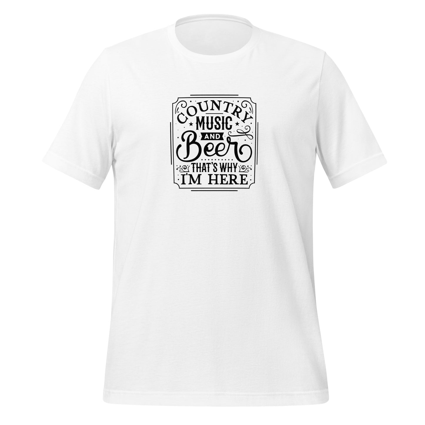 Country Music & Beer Premium Tee - Ryze North 