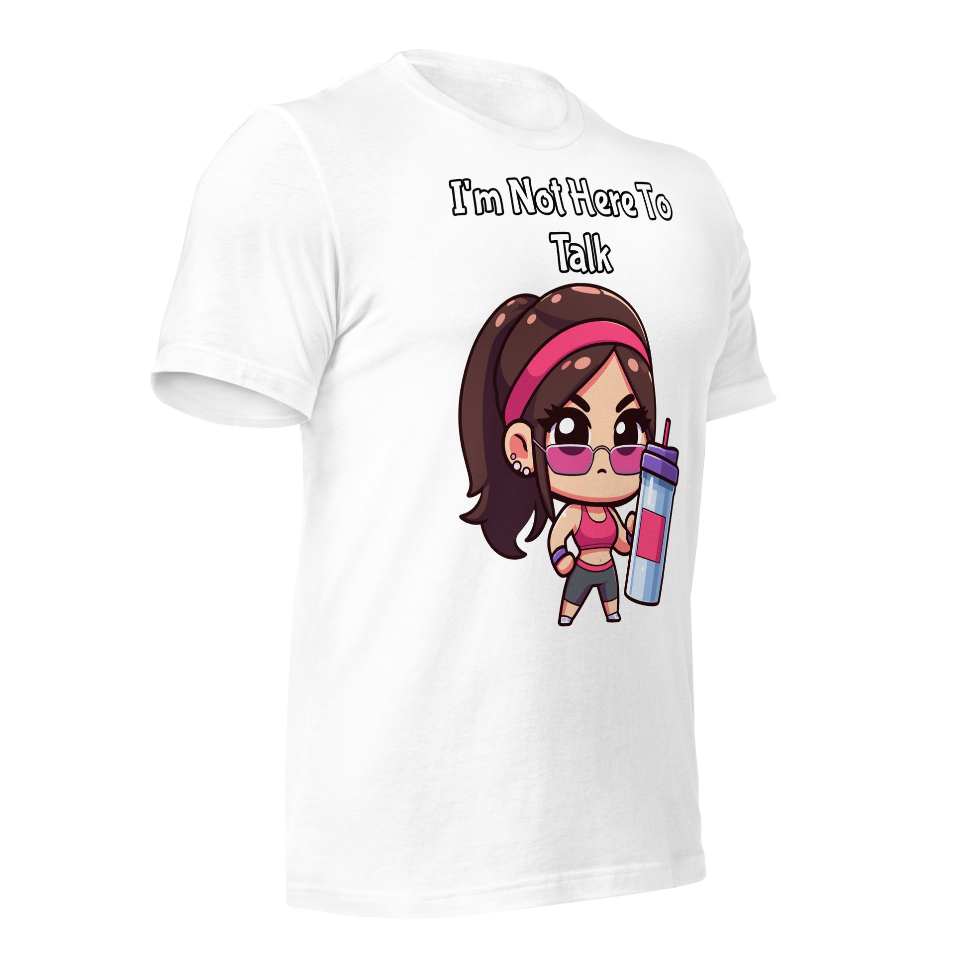 I'm Not Here To Talk Women's Premium Tee - Ryze North 