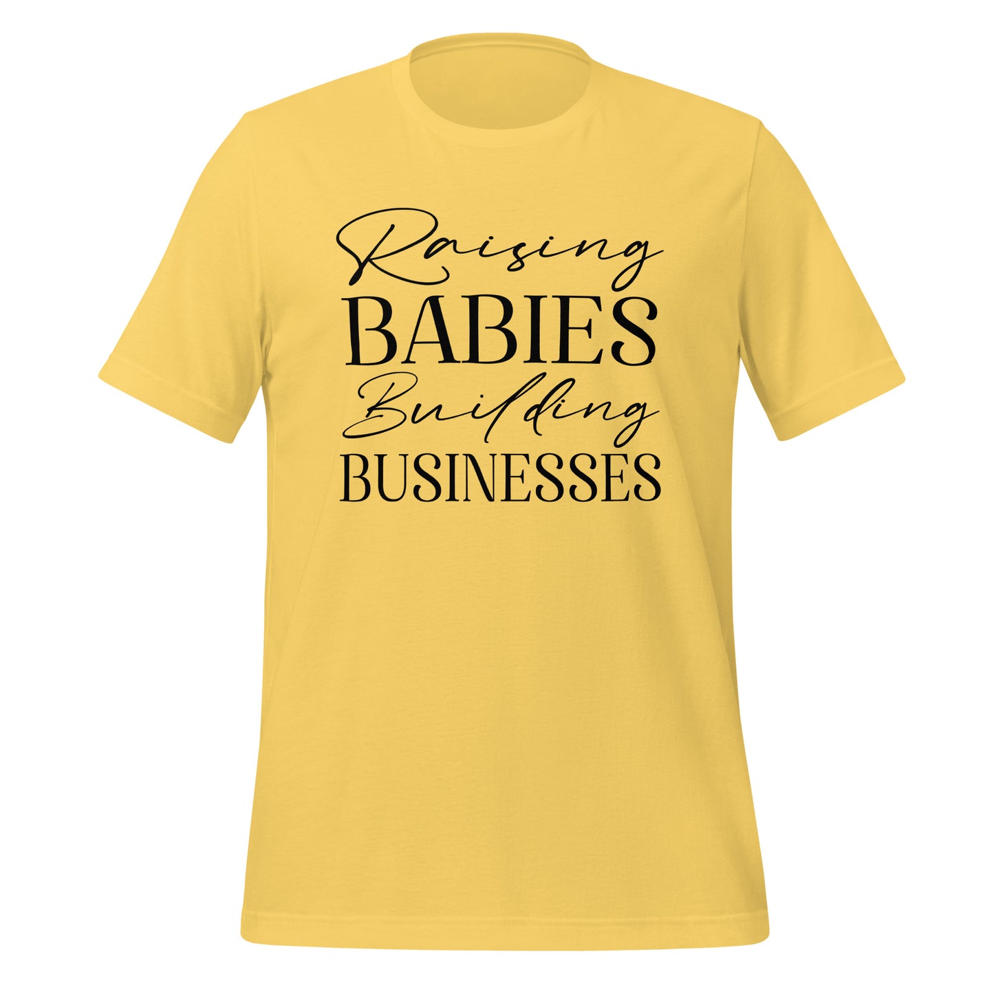 Raising Babies Building Businesses Premium Tee - Ryze North 