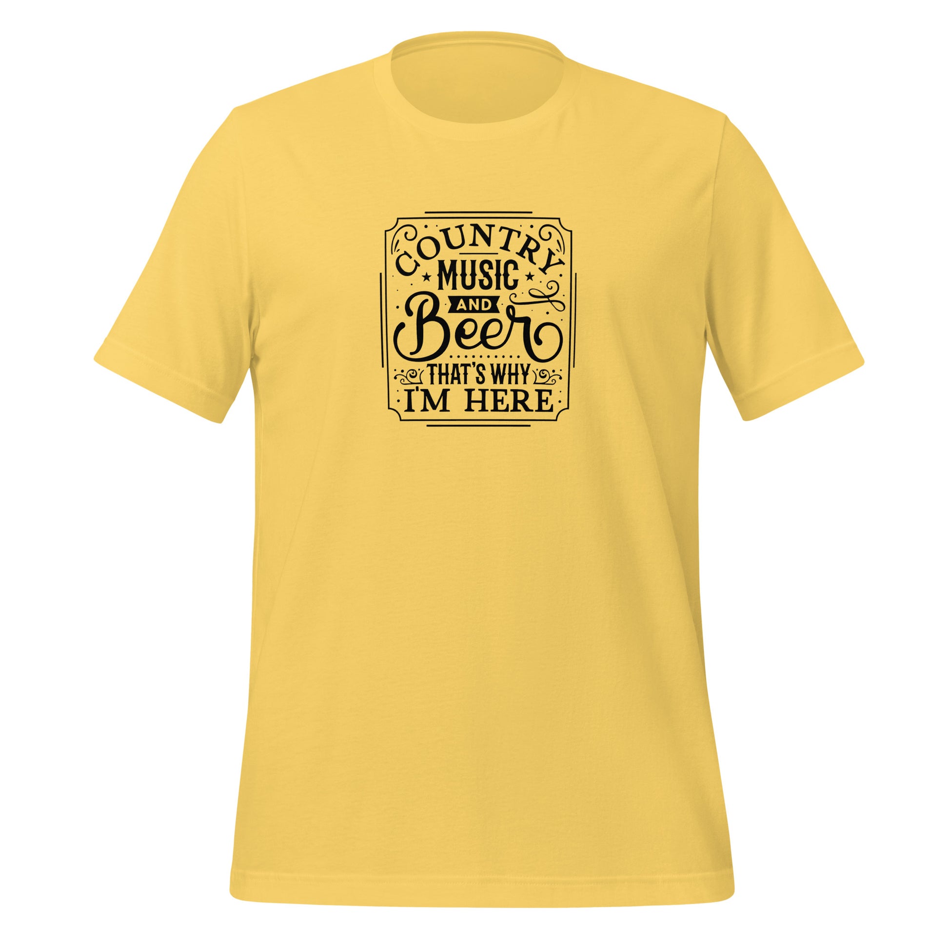 Country Music & Beer Premium Tee - Ryze North 